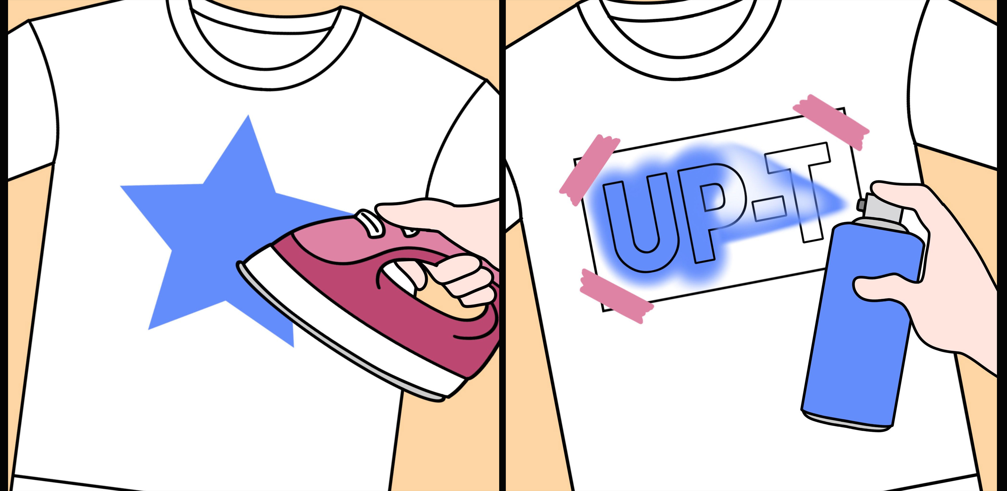 UP-Tが紹介！家でできるオリジナルTシャツの3つの作り方