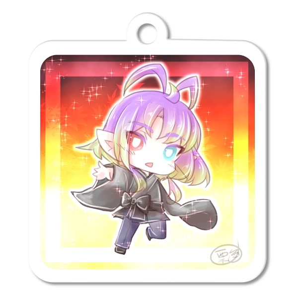 うちの子「ユエ」キーホルダー