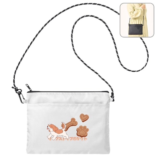 リップストップポケットサコッシュ｜MARKLESS STYLE