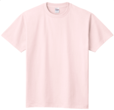 定番Tシャツ:ライトピンク