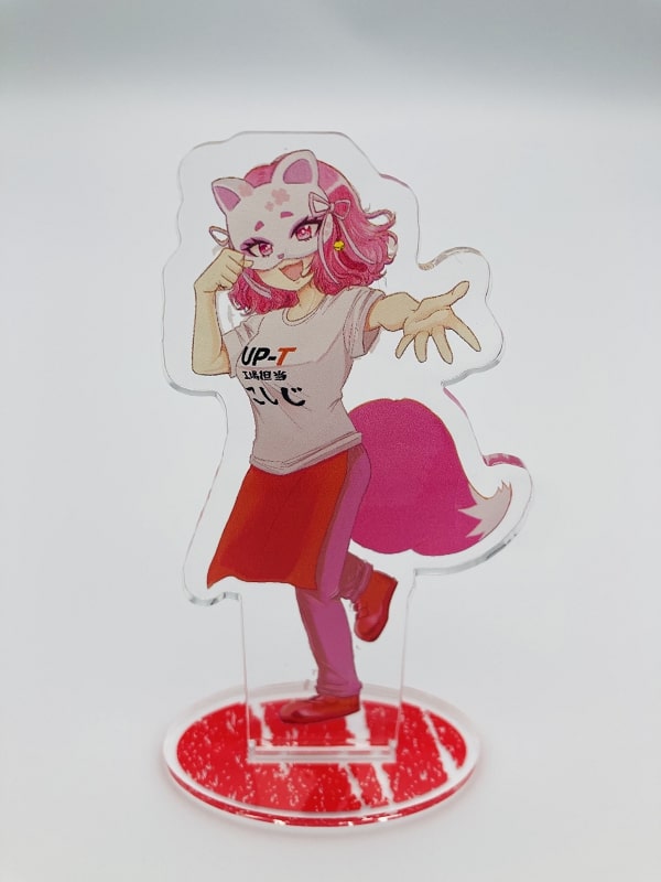 フリーカットアクリルスタンド 10×10cm