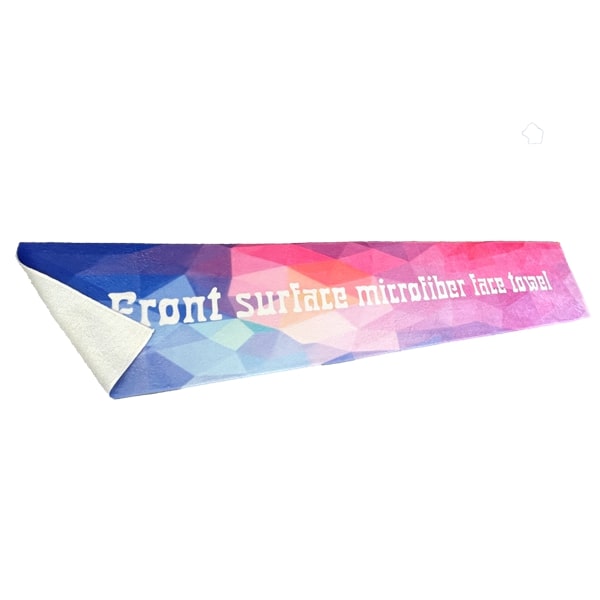 高発色 全面印刷 表マイクロファイバーマフラータオル｜重光商事