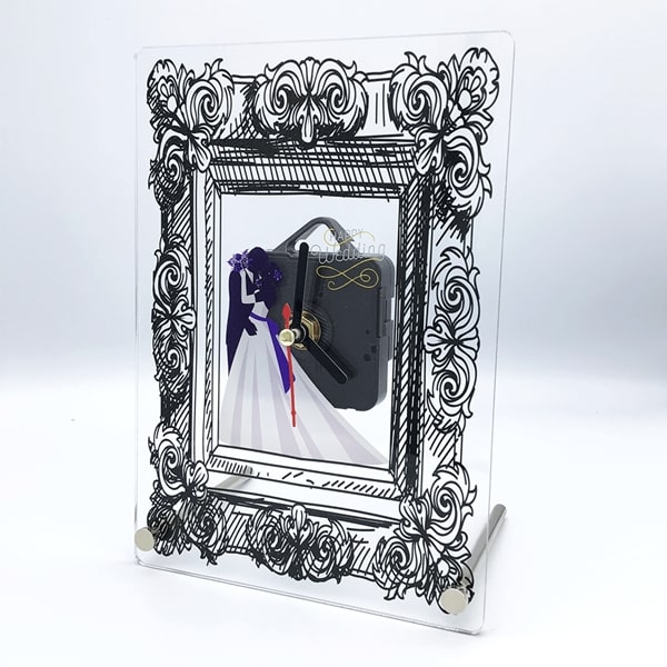 アクリル置き時計｜オリジナル雑貨