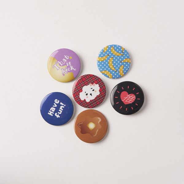 オリジナル缶バッジ (Φ44mm)｜オリジナル雑貨