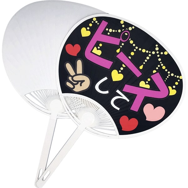 白うちわ｜オリジナル雑貨