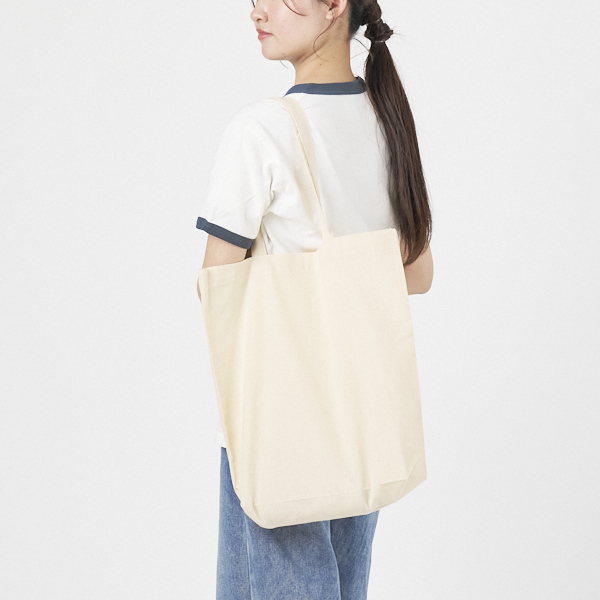 コットン厚手マチ付トート(L)|MARKLESS STYLE