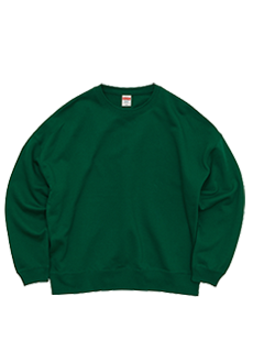 UP-Tのビッグシルエットクルーネックスウェット