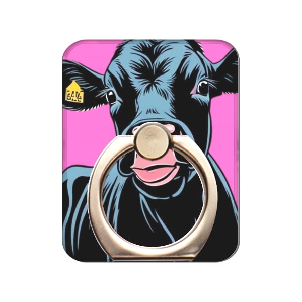 輪牛 WAGYU - スマホリング（ピンク）｜ Design FarmA
