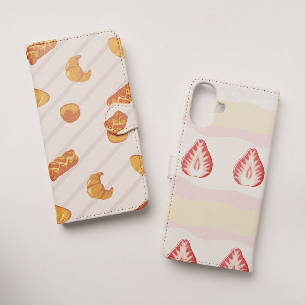 手帳型ベルト付き