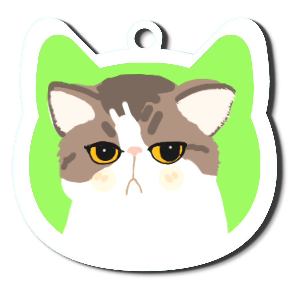 「KAMIちゃん」アクリルキーホルダー(4cm)