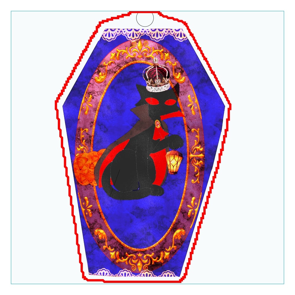 VampireCatキーホルダー | 蒼月林檎