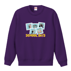 UP-TのT/Cクルーネックスウェット