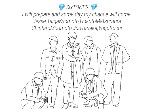 Sixtonesトートバッグ オリジナルtシャツのup T