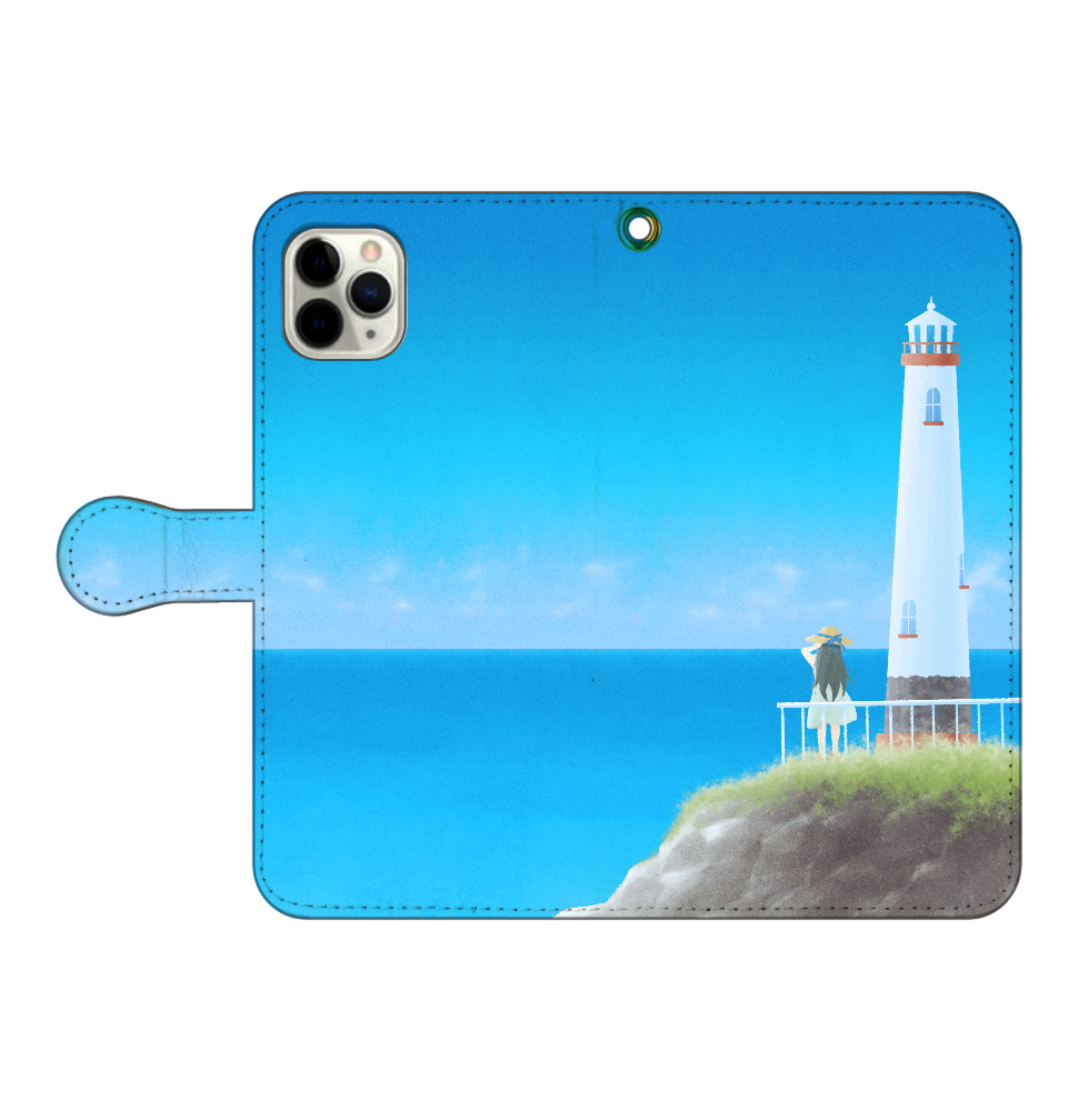 海の向こう側 iPhone11 Pro MAX 手帳型スマホケース