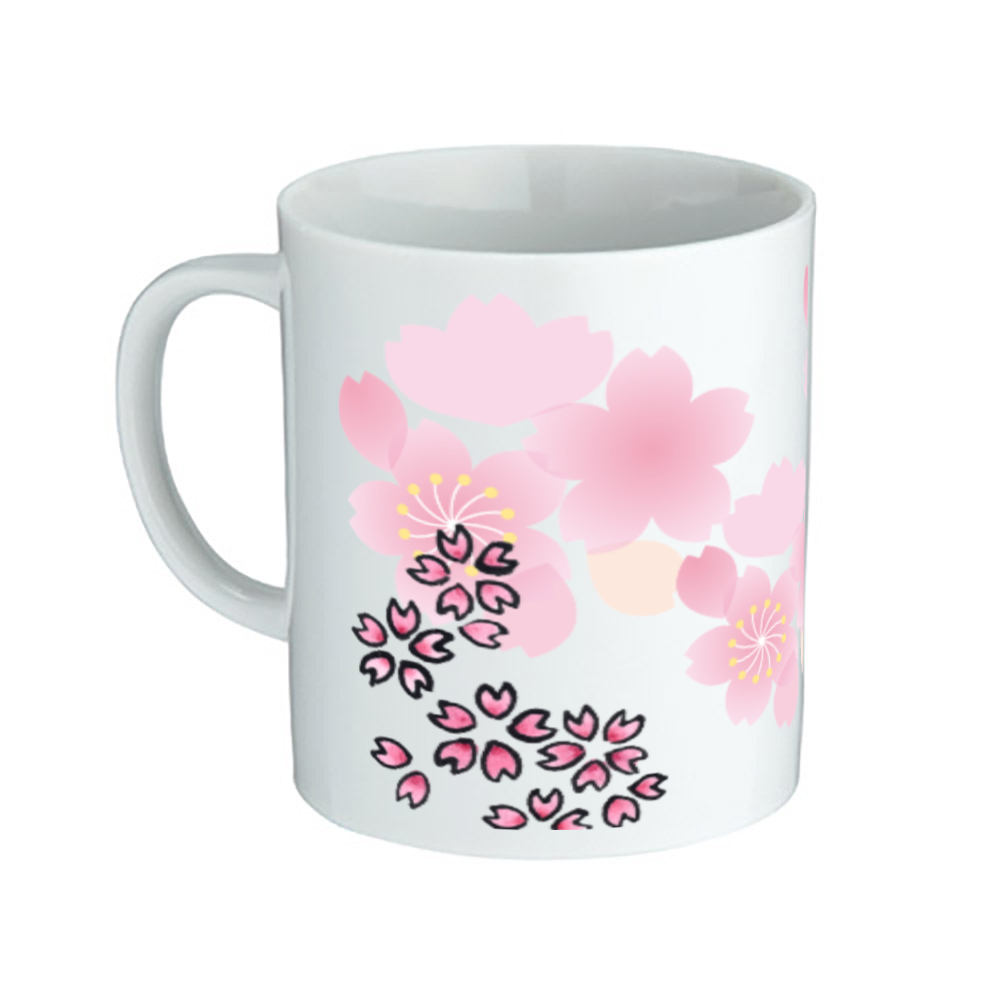 桜　マグ 陶器マグストレート（Ｍ）