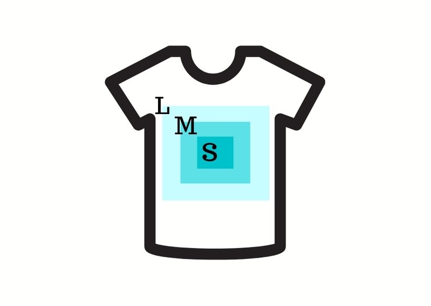 tシャツプリント位置