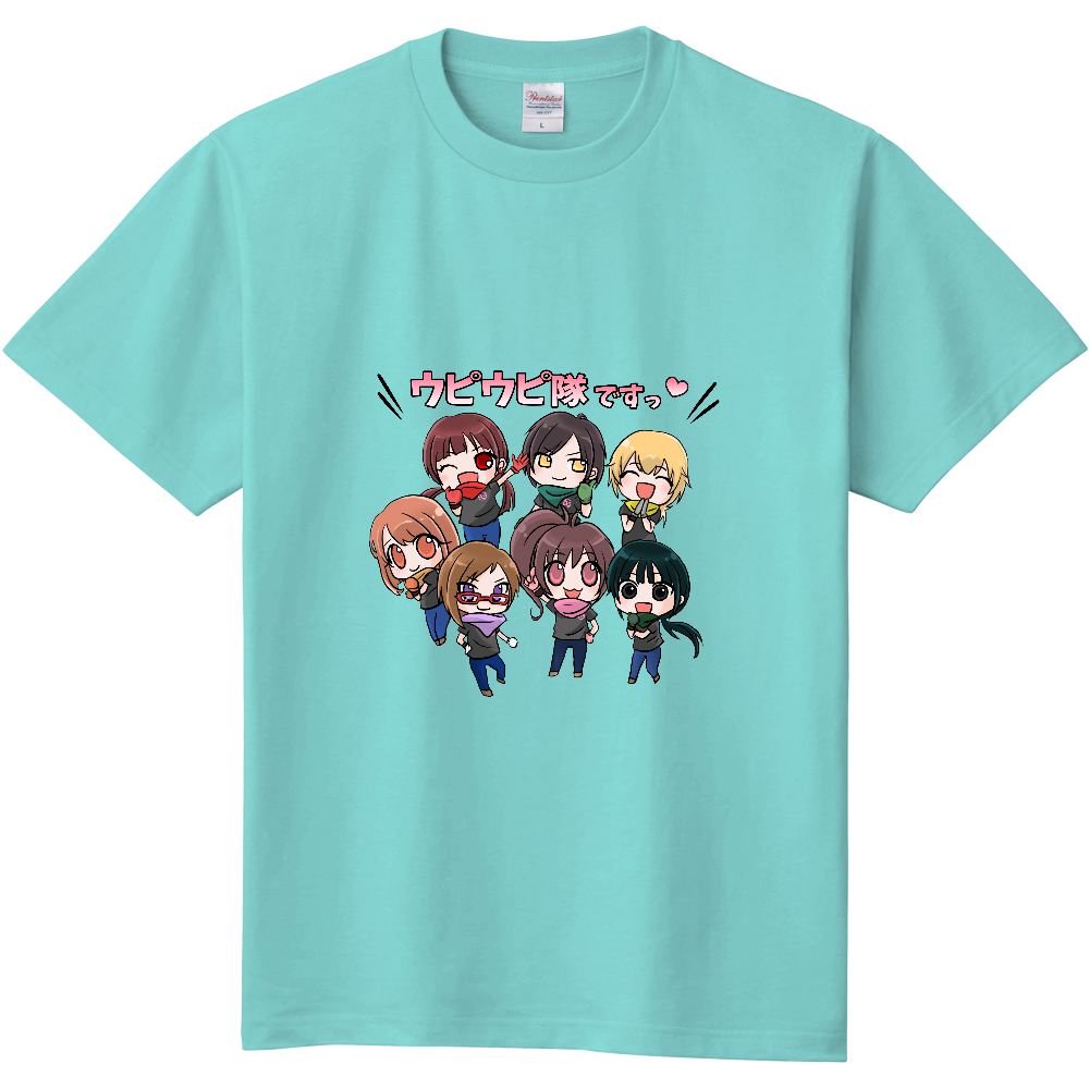 ウピウピ隊アニメtシャツ オリジナルtシャツを簡単自作 無料販売up T 最安値