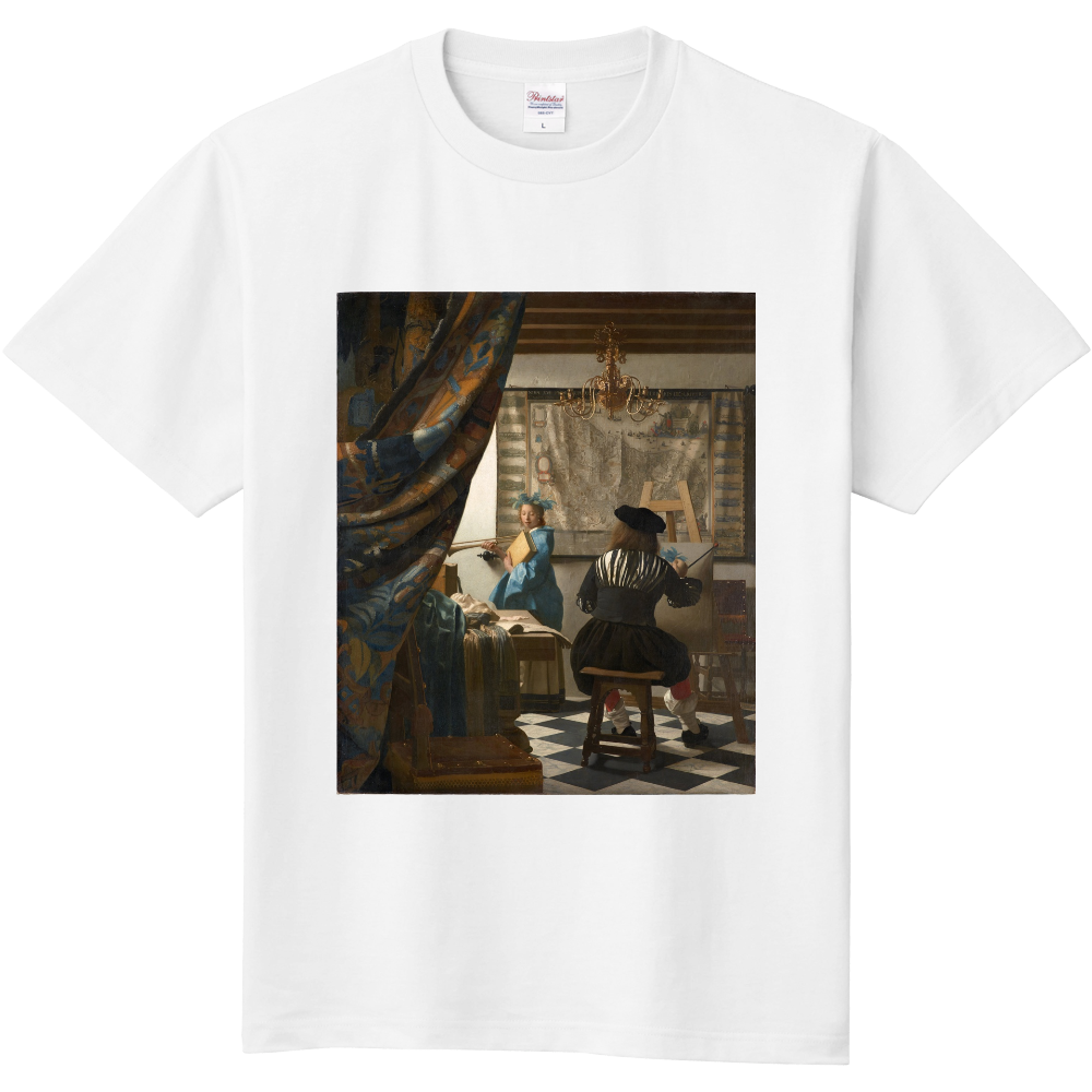 絵画芸術・ヨハネス・フェルメール|オリジナルTシャツのUP-T