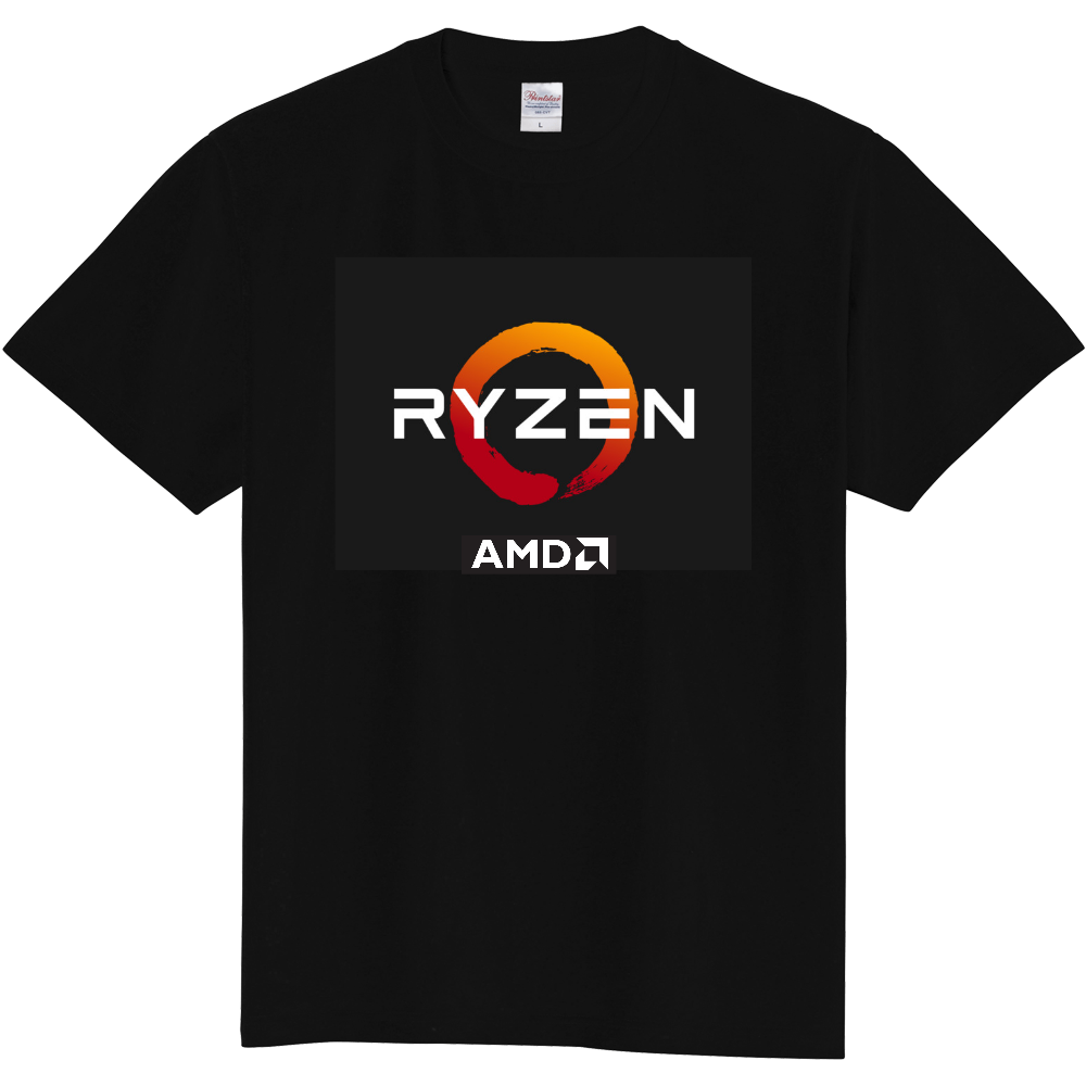 Amd Ryzen Tシャツ オリジナルtシャツを簡単自作 無料販売up T 最安値
