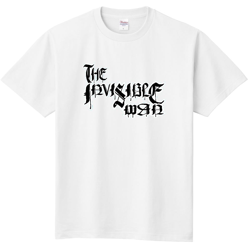 透明人間 The Invisible Man ネームロゴtシャツ オリジナルtシャツを簡単自作 無料販売up T 最安値