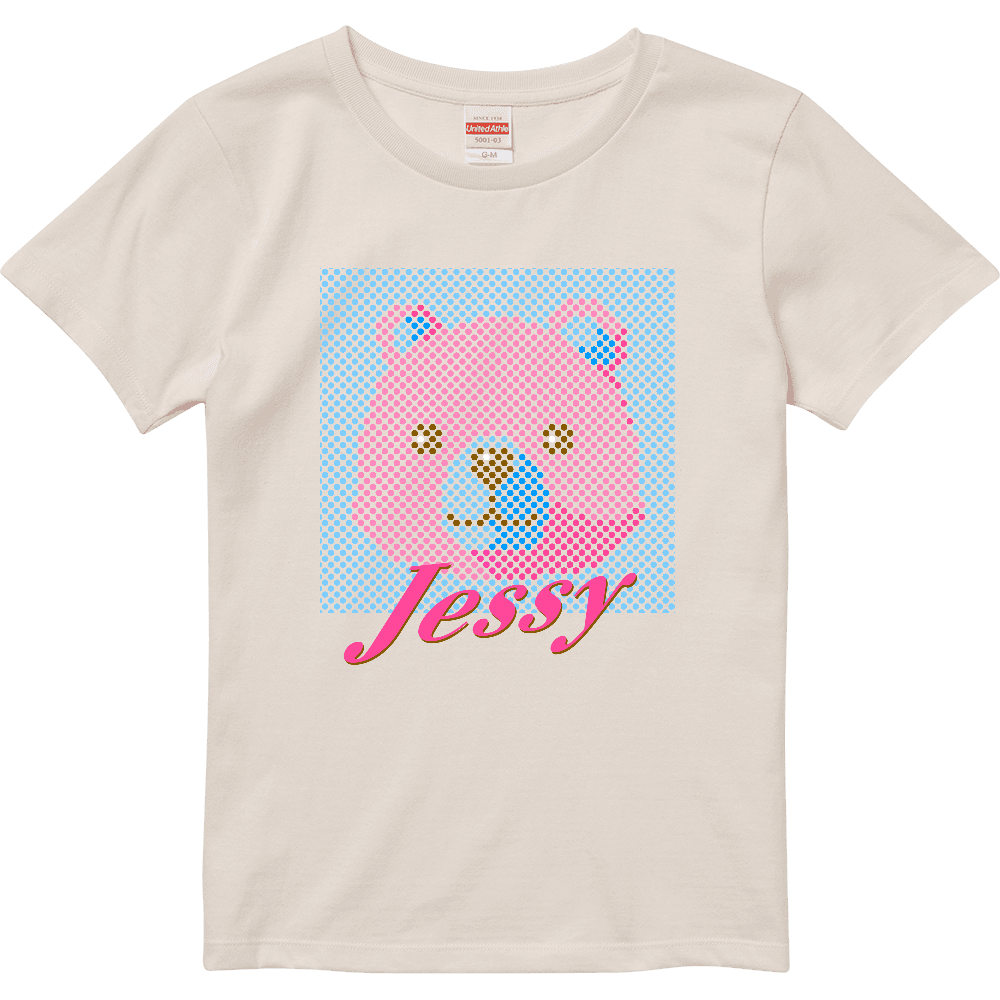 ピンクベアー Jessy Tシャツ レディース オリジナルtシャツを簡単自作 無料販売up T 最安値