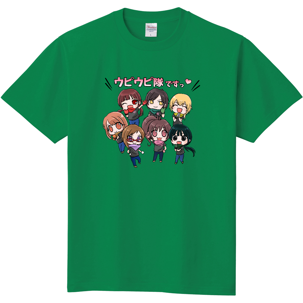 ウピウピ隊アニメtシャツ オリジナルtシャツを簡単自作 無料販売up T 最安値