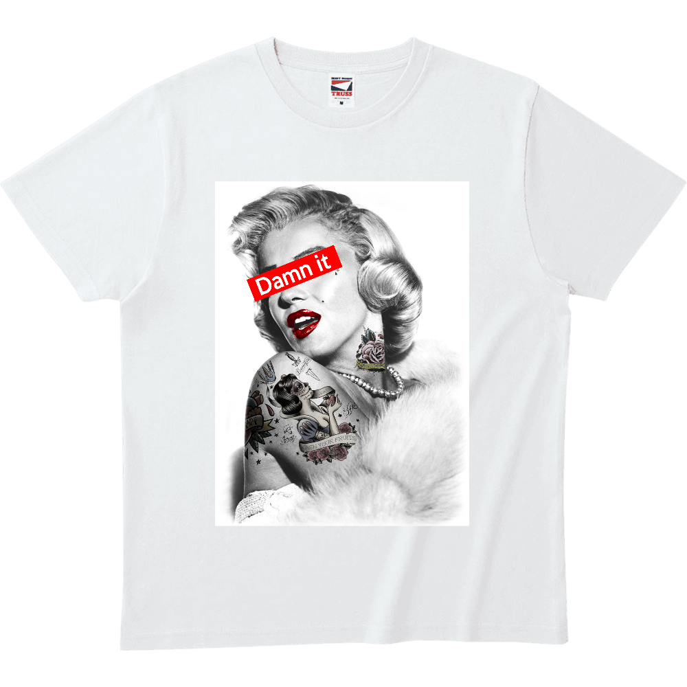 spend マリリンモンロー　Ｌ　Tシャツ　タトゥー