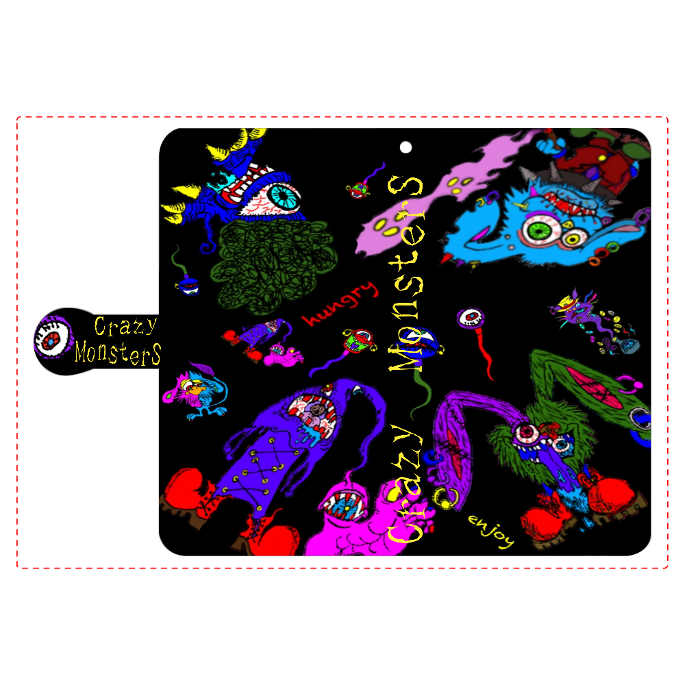 Crazy MonsterS   スマホケース  アンドロイド L