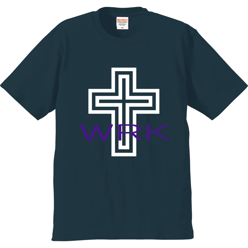 十字架とwrk オリジナルtシャツを簡単自作 無料販売up T 最安値 十字架とwrk オリジナルtシャツを簡単自作 無料販売up T 最安値