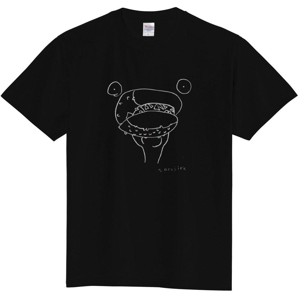 CREAM PIE MONSTER T-SHIRT BLACK|オリジナルTシャツのUP-T