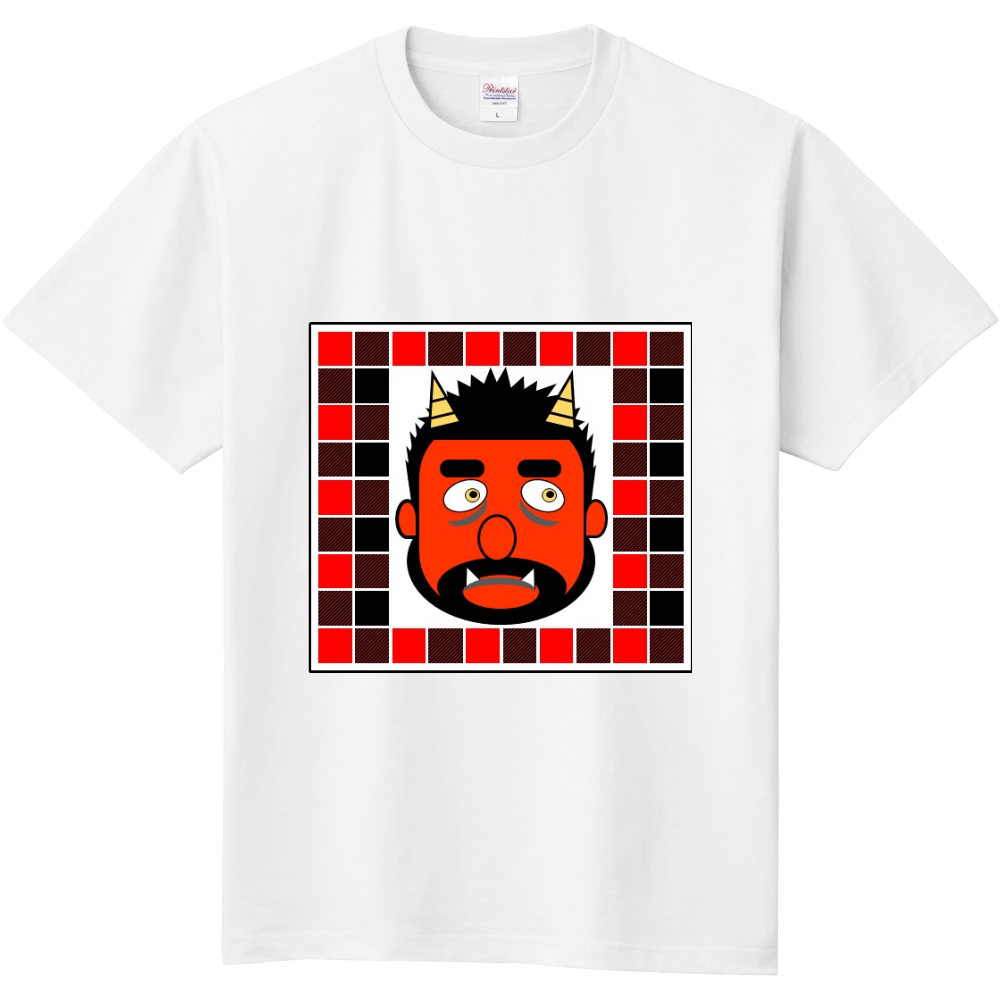 目の下のクマさんｔシャツ 赤鬼 オリジナルtシャツを簡単自作 無料販売up T 最安値