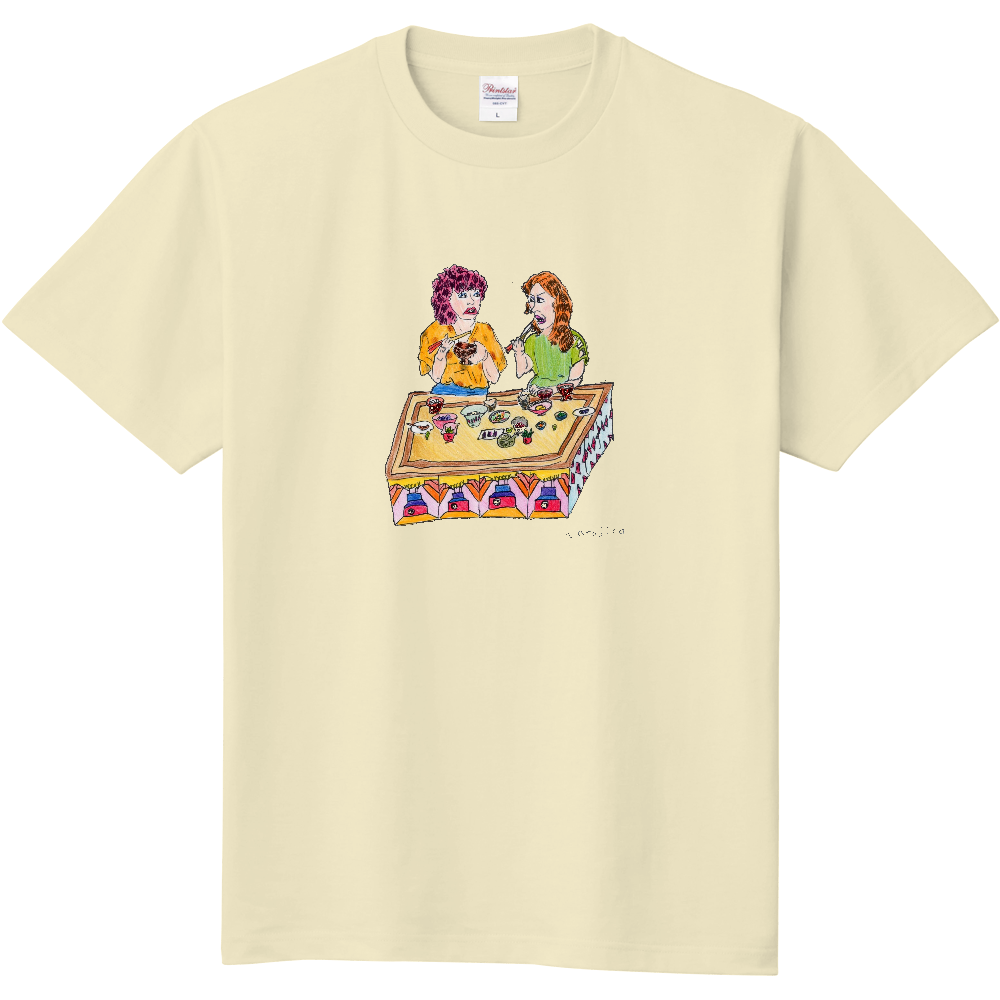 八ツ橋はニッキが辛いから嫌い 甘いものは全部嫌い Tシャツ Ivory オリジナルtシャツを簡単自作 無料販売up T 最安値