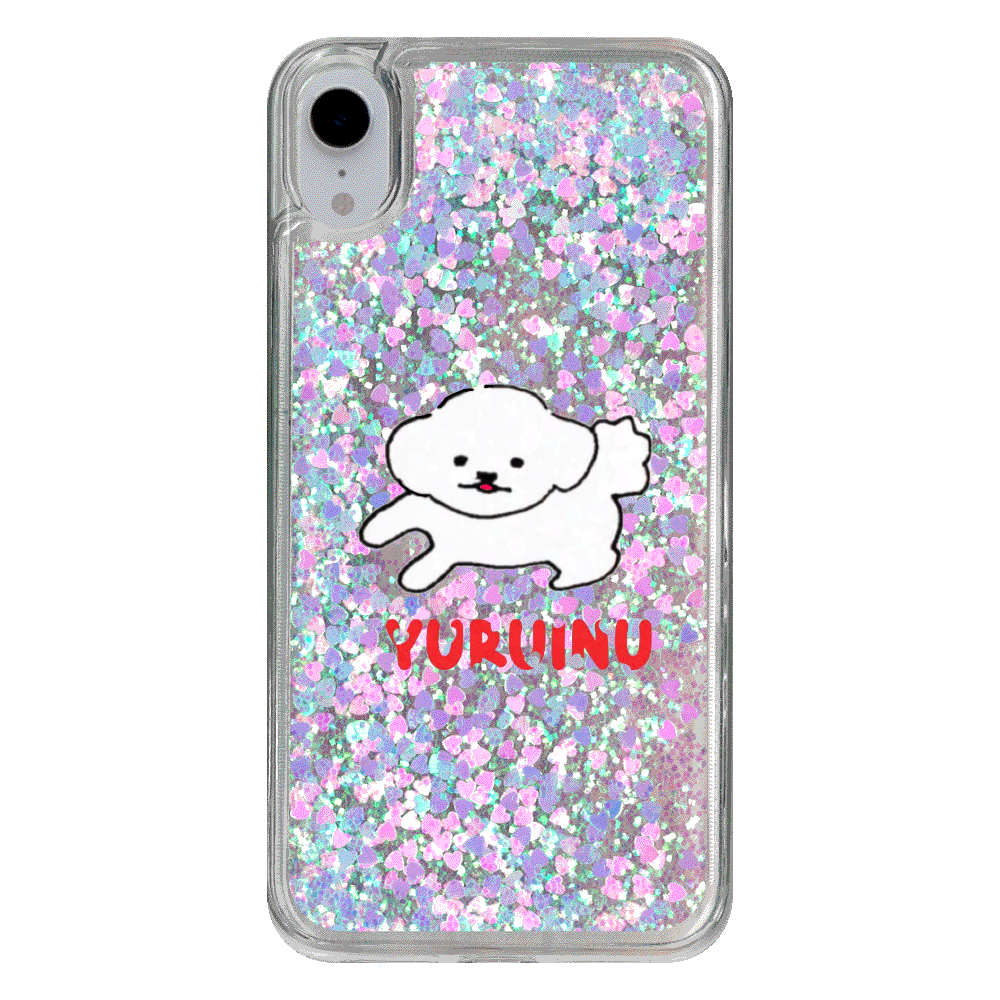 YURUINUちゃん iPhone XRトキメキハートケース