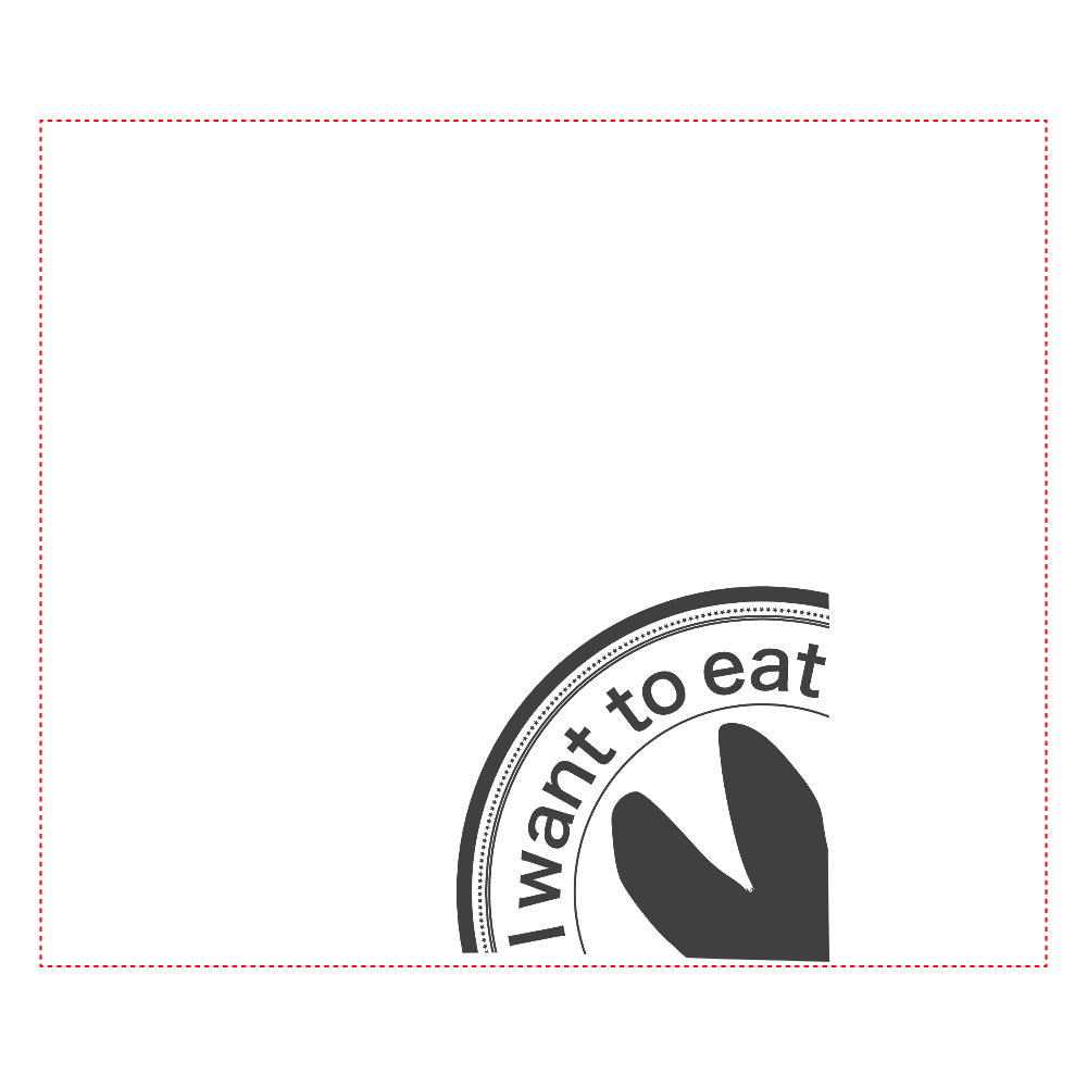 うさぎミミ フルグラフィックTシャツ(S) (全面インクジェットプリント)