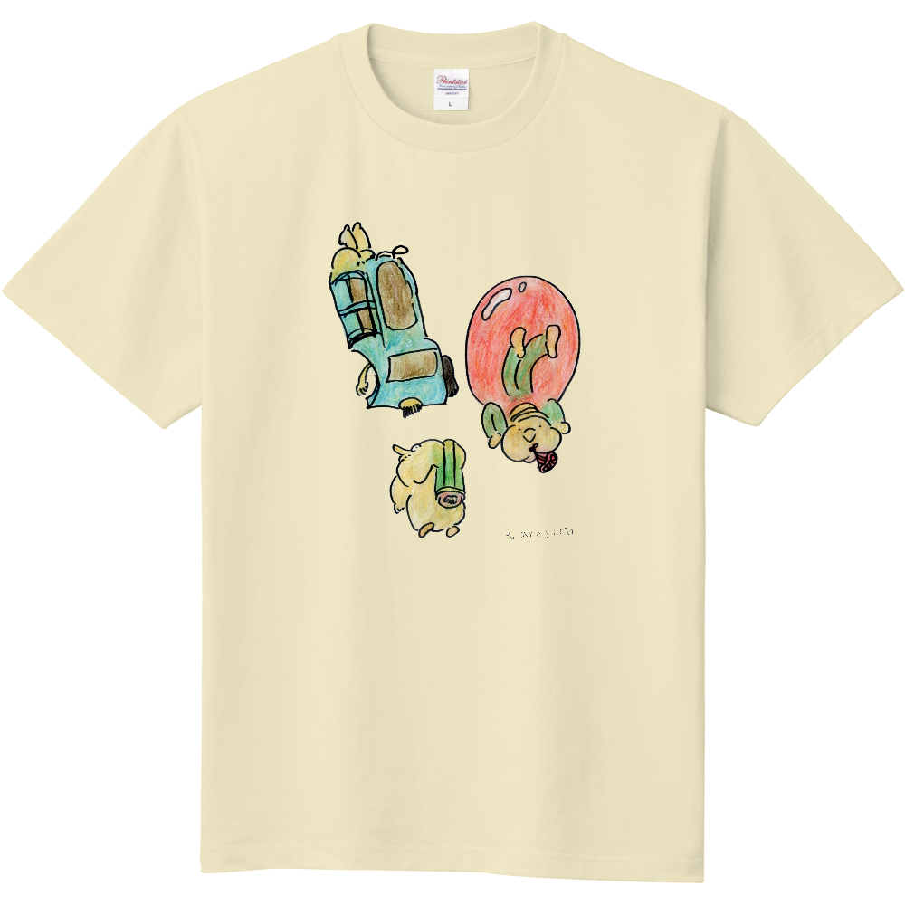 トランスフォームお披露目』Tシャツ IVORY|オリジナルTシャツのUp-T