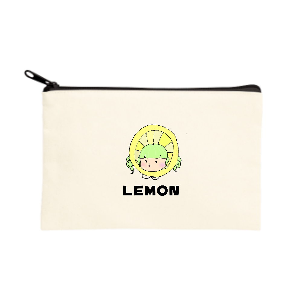 lemon キャンバスポーチ（S）