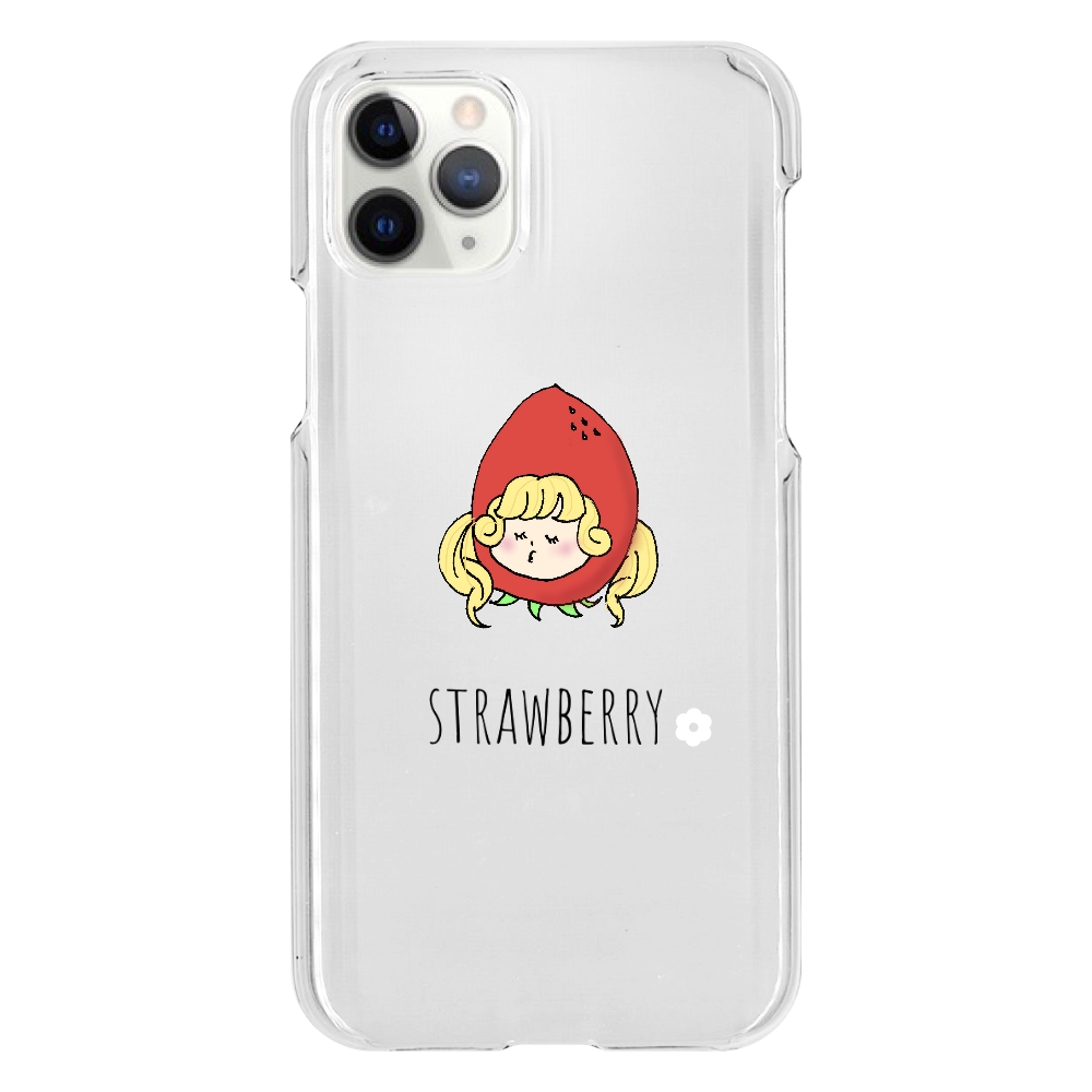 strawberry iPhone11 Pro（透明）