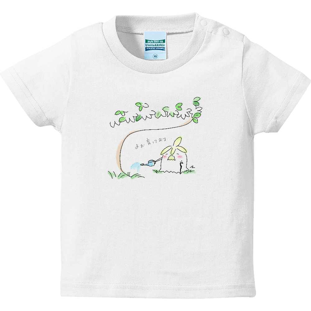 長老の盆栽１-ベビーTシャツハイクオリティ ハイクオリティーベビーTシャツ