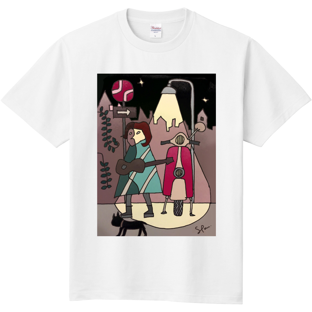 空想画tシャツ バイク オリジナルtシャツを簡単自作 無料販売up T 最安値