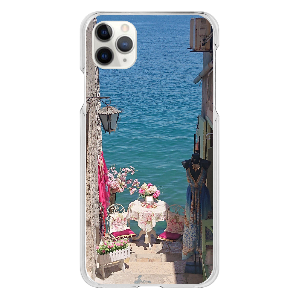 海と花とドレス iPhone 11 ProMax（透明）
