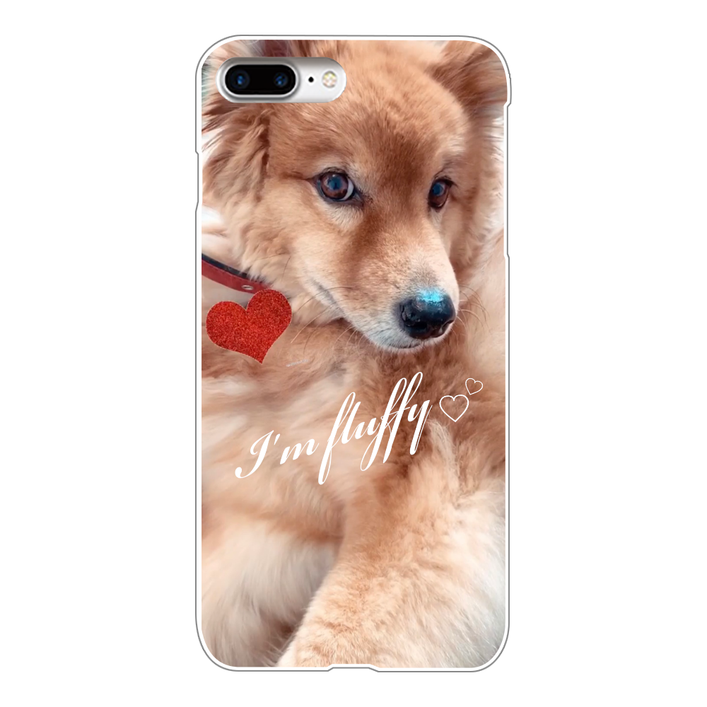 Fluffy dog♡ iPhone8Plus(透明)