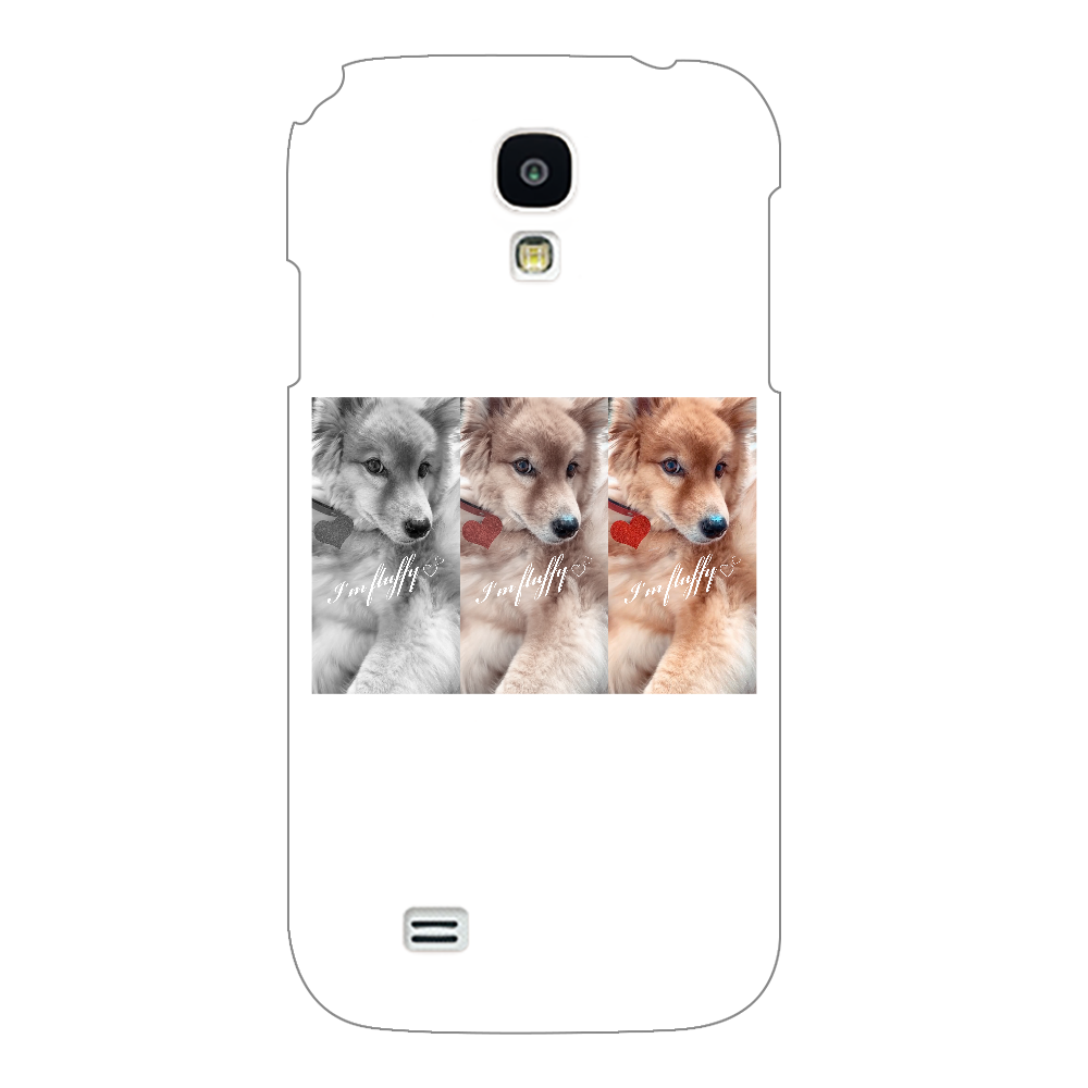 Fluffy dog♡ Galaxy S4(SC-04E)
