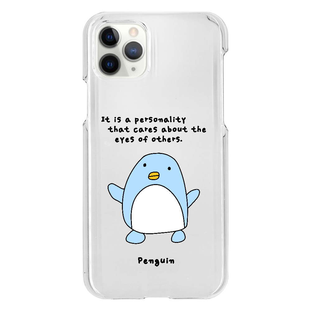 ペンギン iPhone11 Pro（透明）