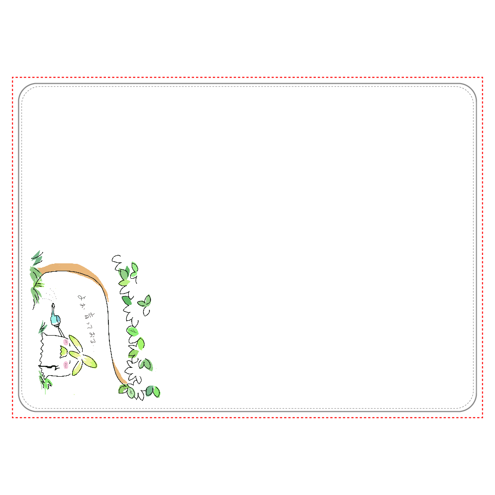長老の盆栽1-2-タブレットケース タブレットケース汎用Mサイズ