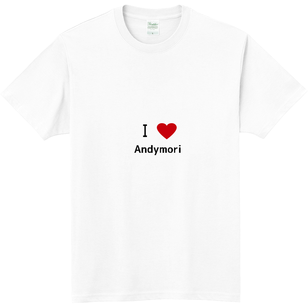 Andymoriのオリジナルtシャツ オリジナルtシャツを簡単自作 無料販売budgets 最安値