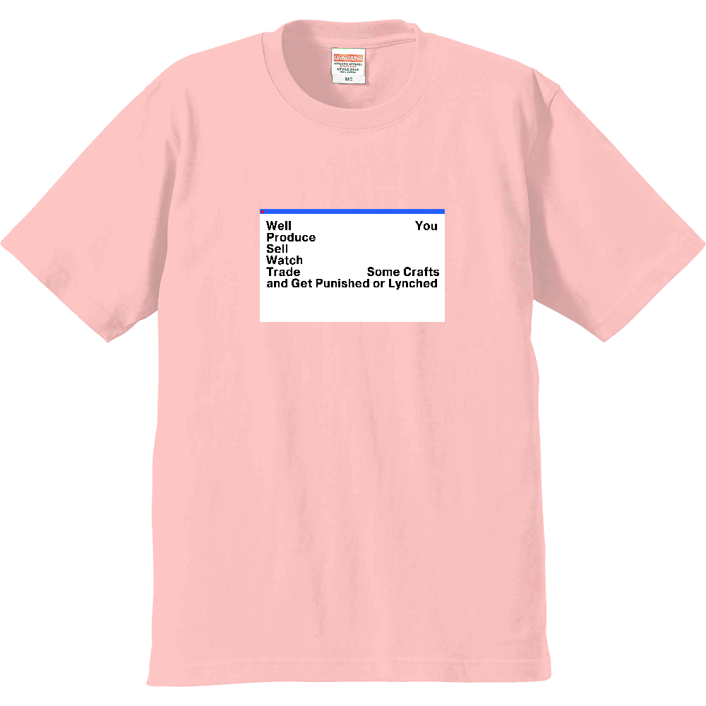 Pink Notes Column T-Shirt プレミアムTシャツ