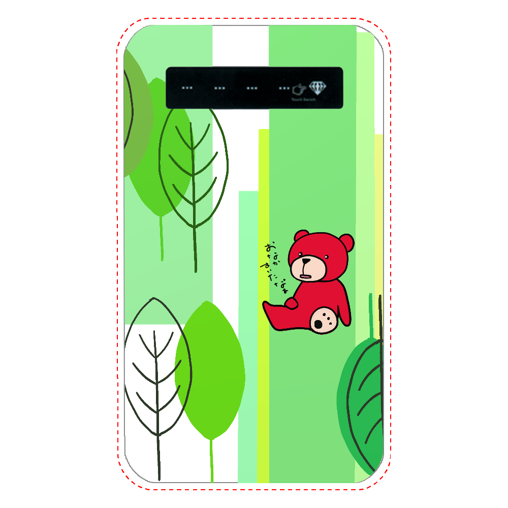 森のくまさん-モバイルバッテリー