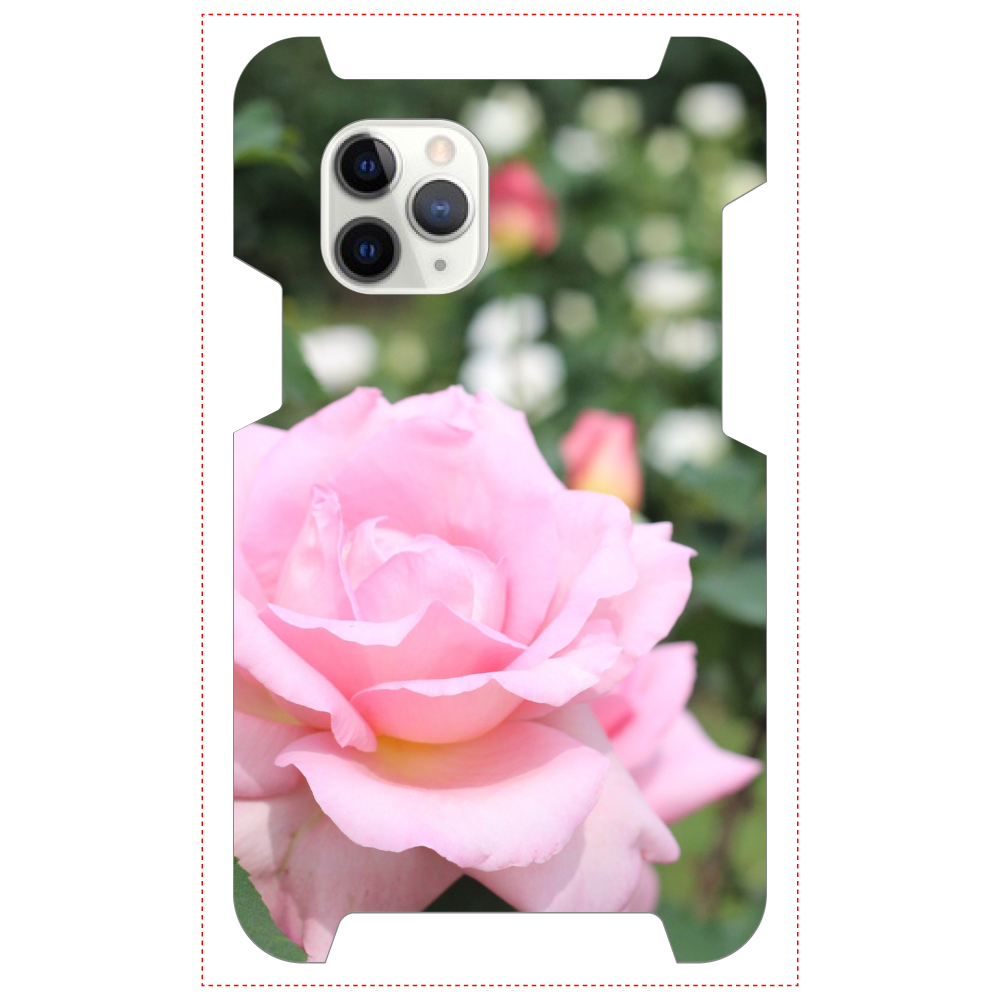スマホケース(全面印刷) iPhone11Pro/Pink rose