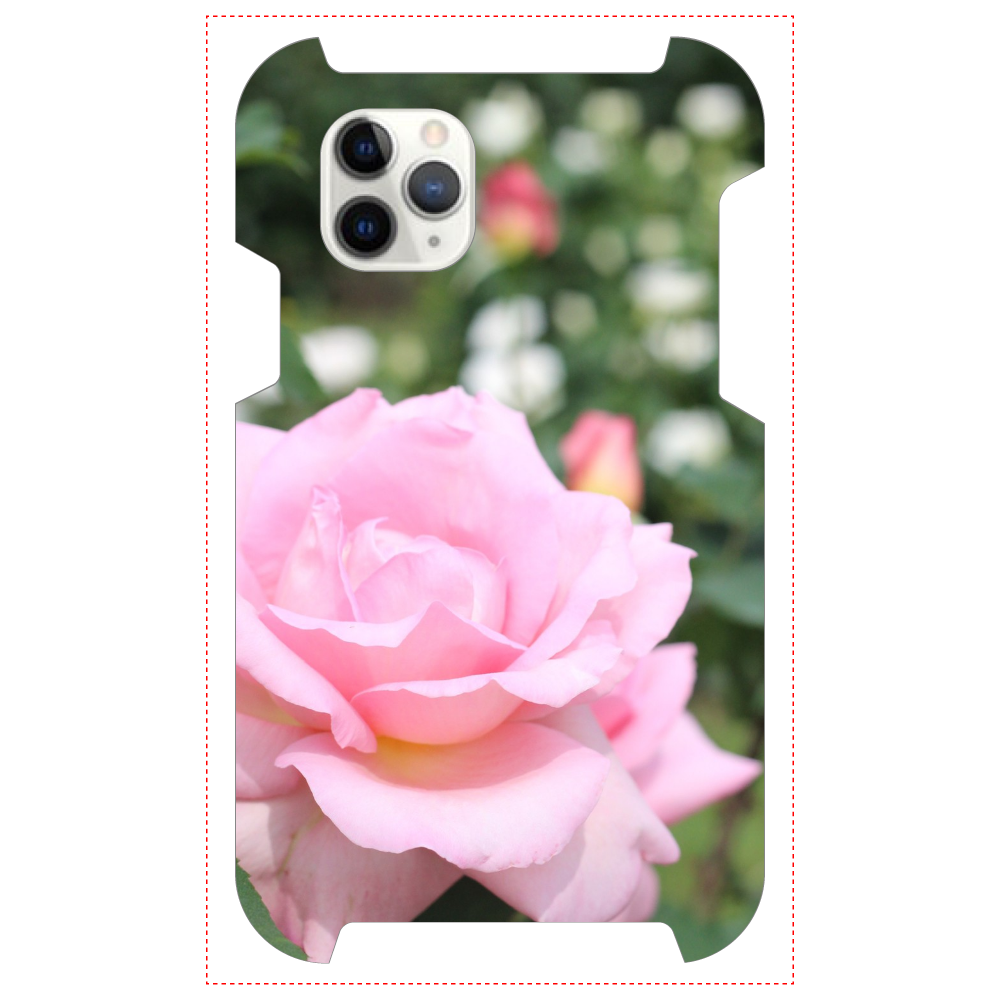 スマホケース(全面印刷) iPhone11ProMAX/Pink rose iPhone 11 ProMAX