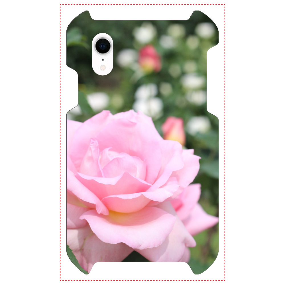 スマホケース(全面印刷) iPhoneXR/Pink rose iPhoneXR